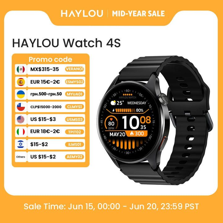 HAYLOU Watch 4S GPS Smartwatch Bracelet