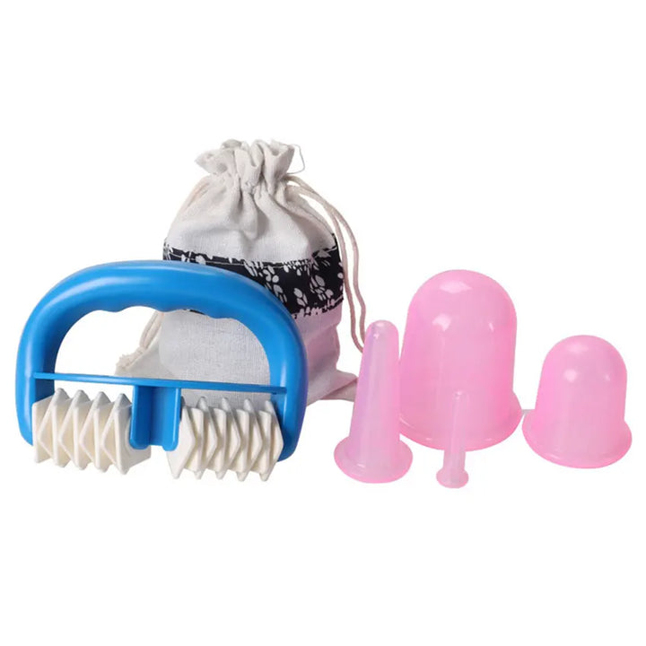 5pcs/Set Silicone Anti Cellulite Cup Vacuum Massage