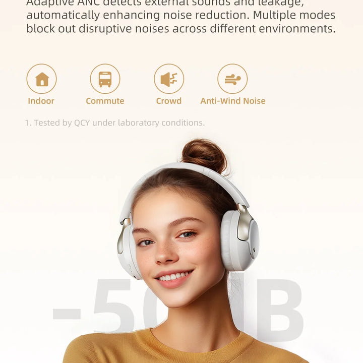 QCY H3 Pro ANC Wireless Headphones