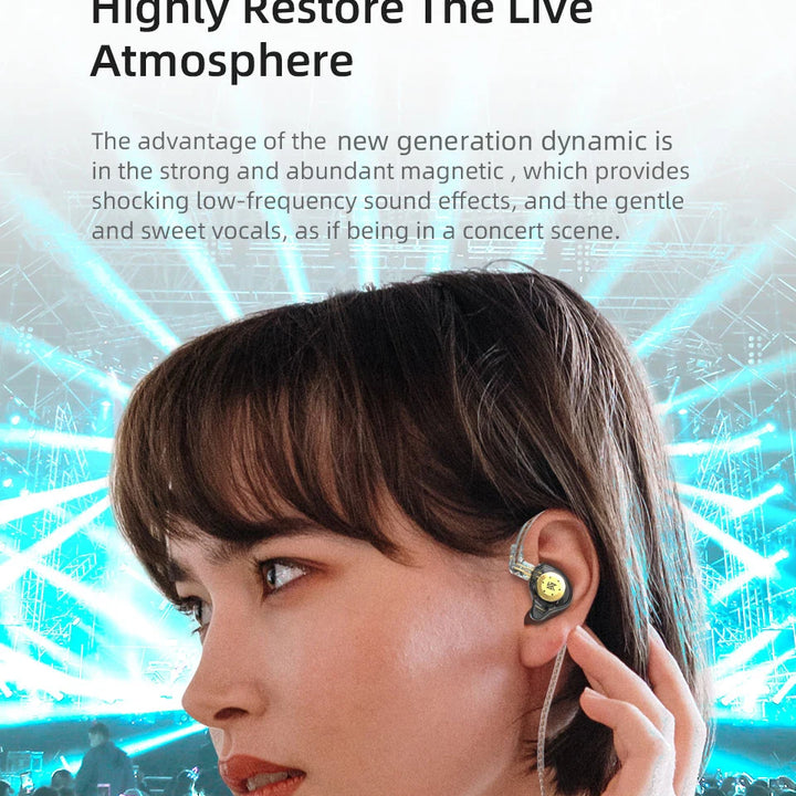 KZ EDX Pro Gaming & Music Earphones