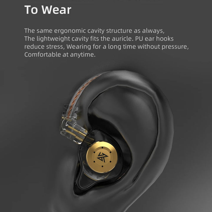 KZ EDX Pro Gaming & Music Earphones