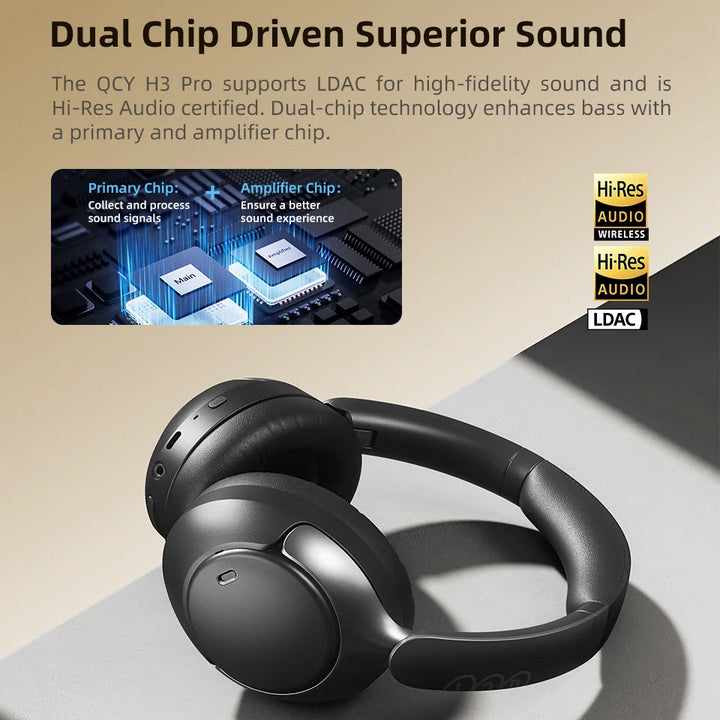 QCY H3 Pro ANC Wireless Headphones