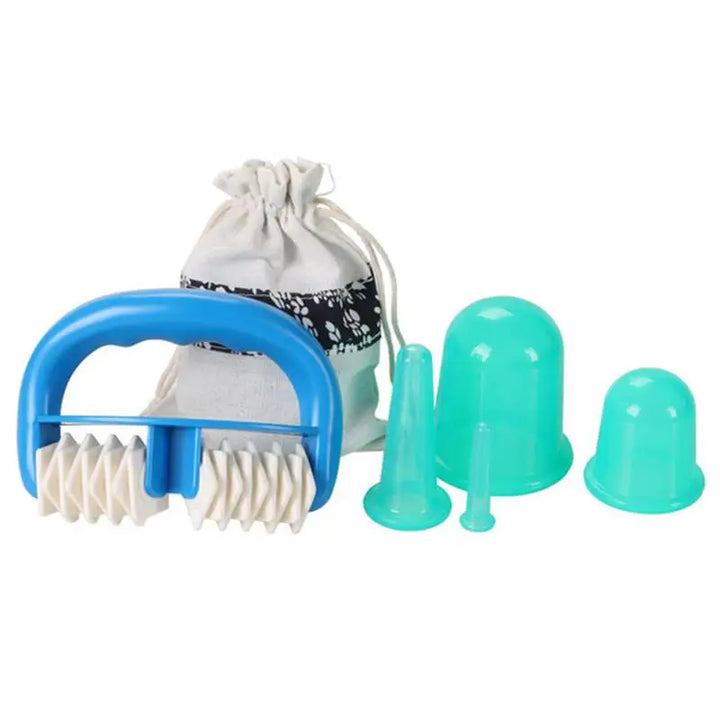 5pcs/Set Silicone Anti Cellulite Cup Vacuum Massage