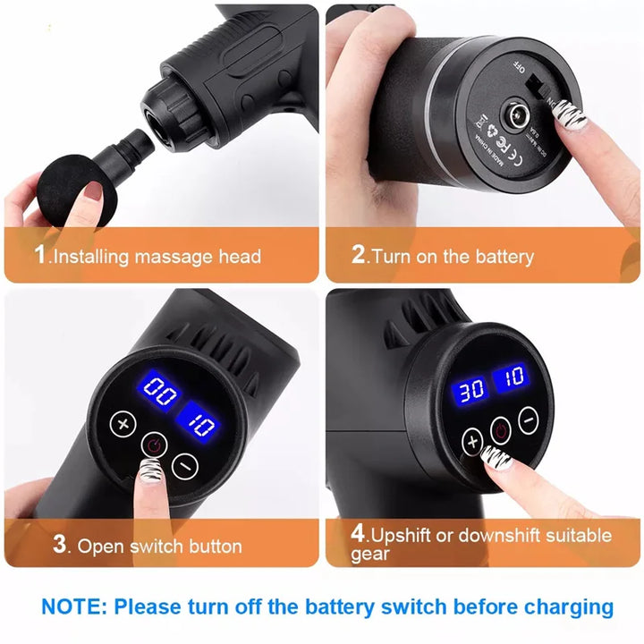 Electric Muscle Massage Gun
